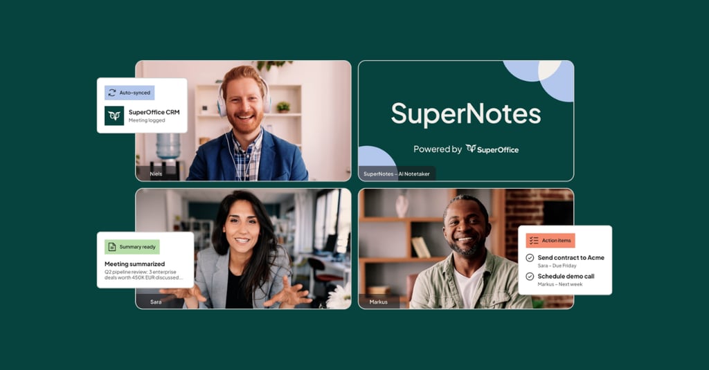 SuperNotes collage