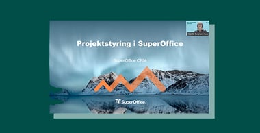 Projektstyring i SuperOffice