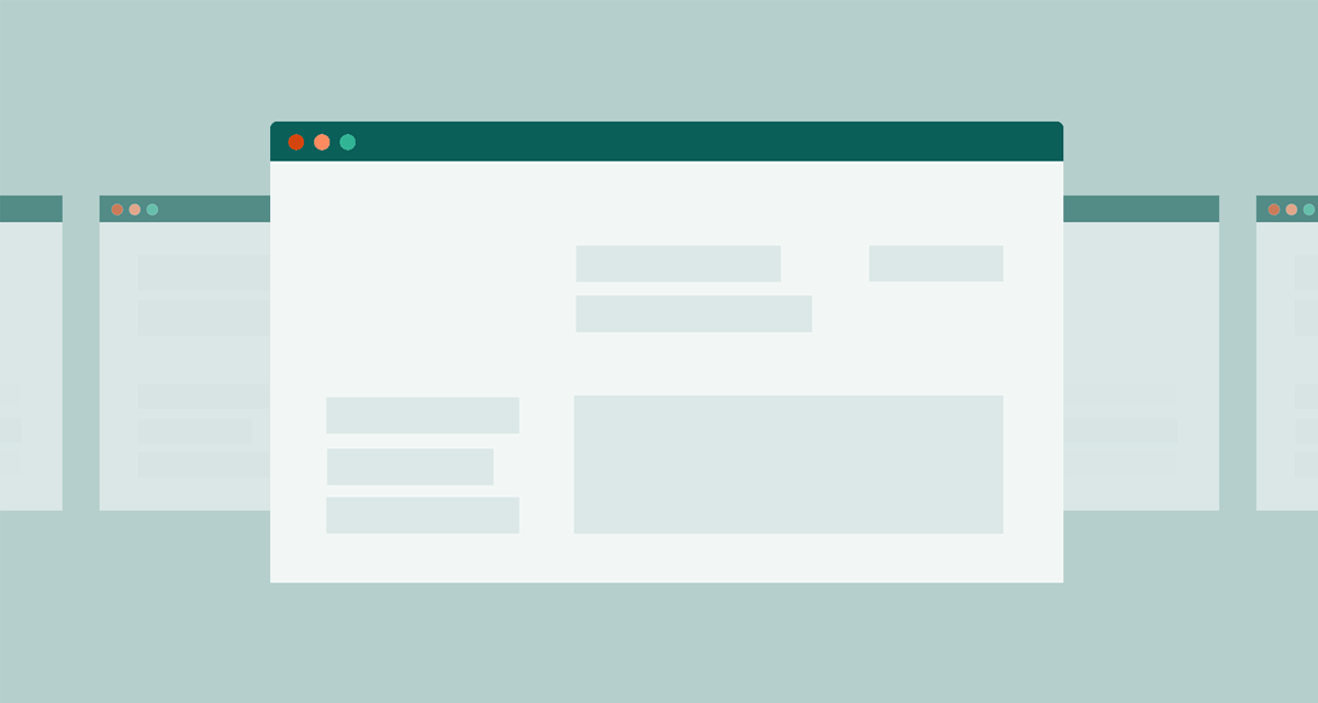 Integrerede webformularer